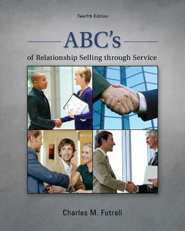 Cover of ABC's of Relationship Selling through Service