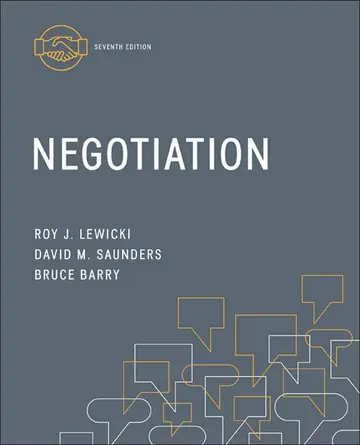 Cover of Negotiation