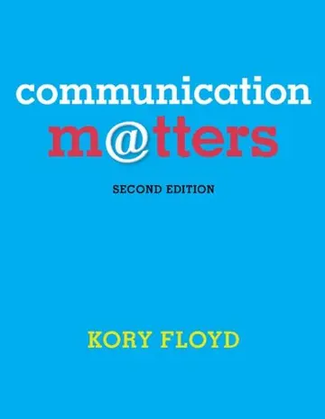 Cover of Communication Matters