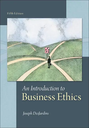 Cover of An Introduction to Business Ethics