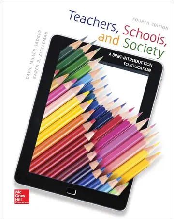 Cover of Teachers, Schools, and Society