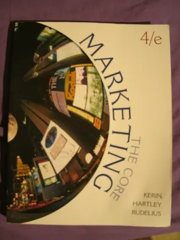 Cover of Marketing