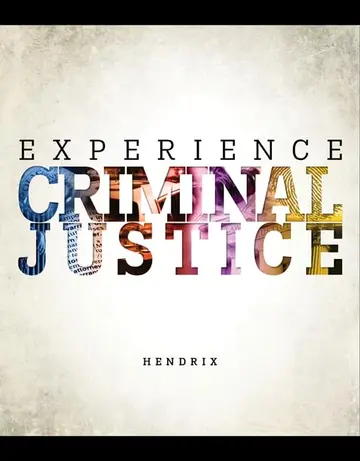 Cover of Experience Criminal Justice
