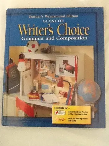 Cover of Glencoe Writer S Choice Grammar Composition 6Th Grade Teacher Edition 2001 Isbn 0078226538