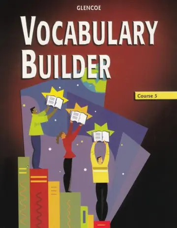 Cover of Glencoe Vocabulary Builders