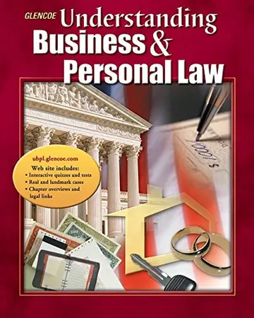 Cover of Understanding Business and Personal Law