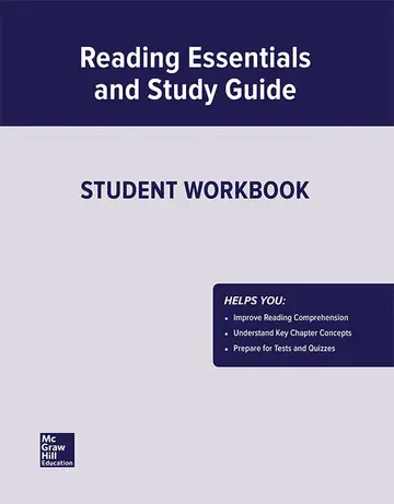 Cover of United States Government, Democracy in Action, Reading Essentials and Study Guide