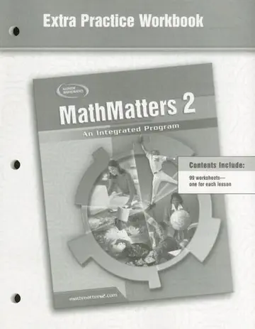 Cover of Mathmatters 2