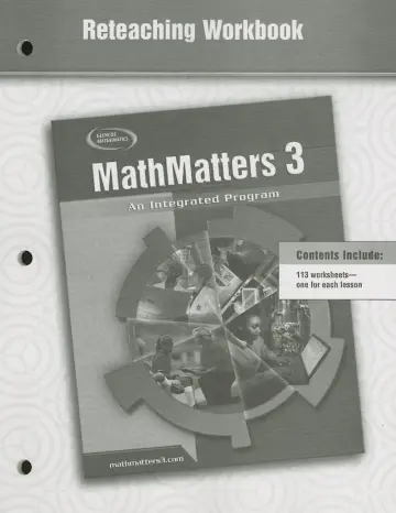 Cover of Mathmatters 3