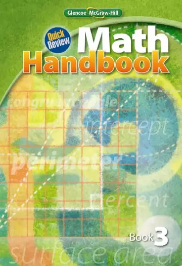 Cover of Quick Review Math Handbook, Book 3