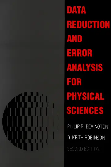 Cover of Data Reduction and Error Analysis for the Physical Sciences