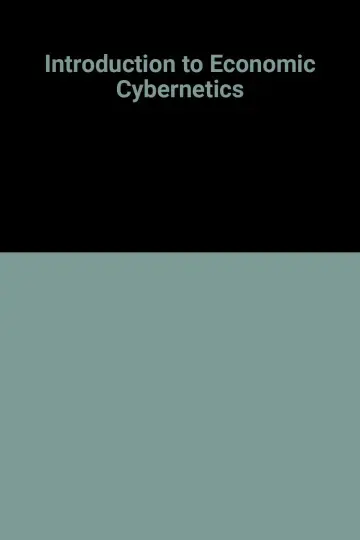 Cover of Introduction to Economic Cybernetics