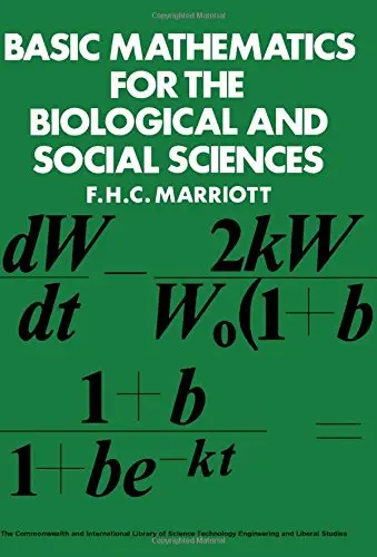 Cover of Basic Mathematics for the Biological and Social Sciences