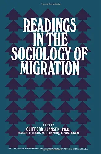 Cover of Readings in the sociology of migration