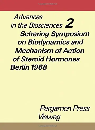 Cover of Schering Symposium on Biodynamics and Mechanism of Action of Steroid Hormones, Berlin, March 14 to 16, 1968