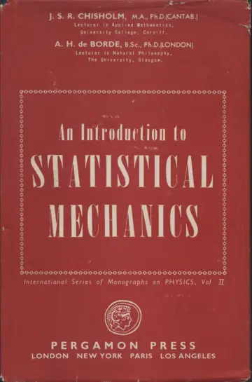 Cover of Introduction to Statistical Mechanics