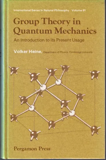 Cover of Group Theory in Quantum Mechanics