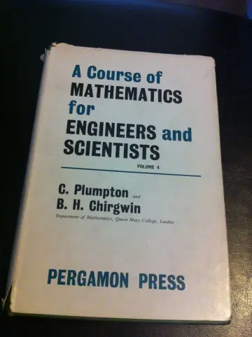 Cover of Course of Mathematics for Engineers and Scientists