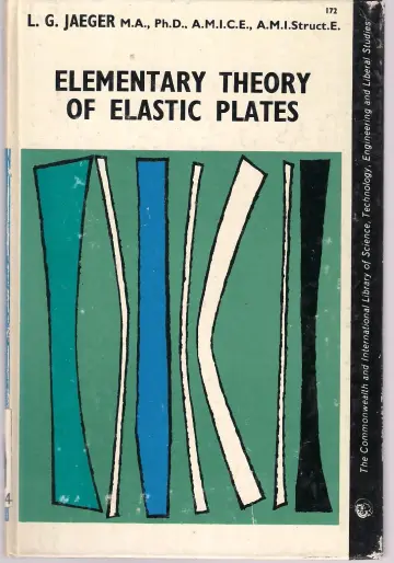 Cover of Elementary Theory of Elastic Plates