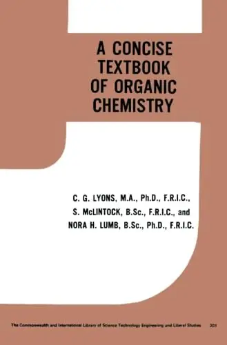 Cover of Concise Textbook of Organic Chemistry