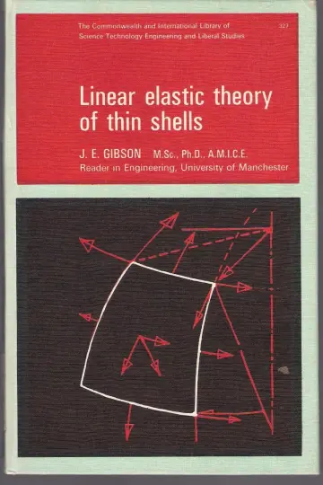 Cover of Linear Elastic Theory of Thin Shells