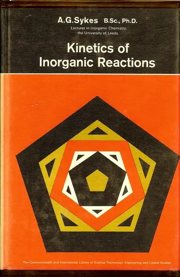 Cover of Kinetics of Inorganic Reactions