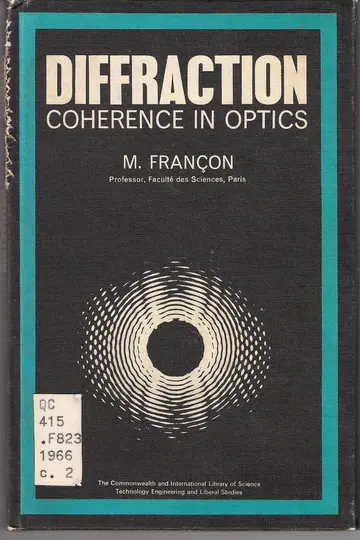 Cover of Diffraction Coherence in Optics