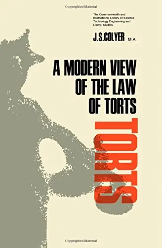 Cover of Modern View of the Law of Torts