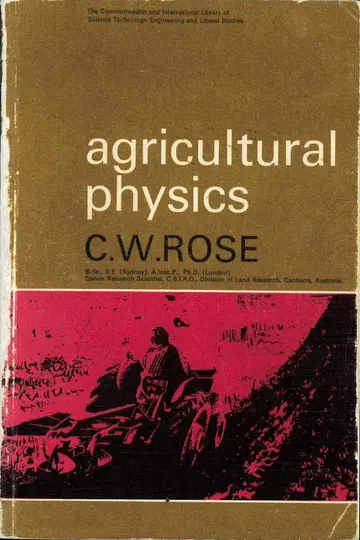 Cover of Agricultural Physics
