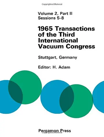 Cover of International Vacuum Congress