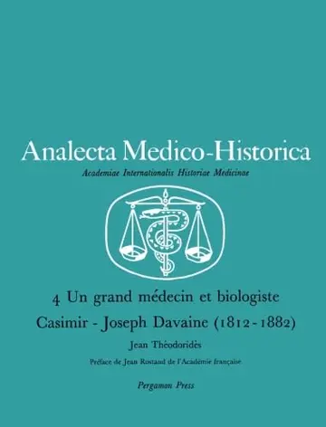 Cover of Grand Medecin et Biologiste Casimir-Joseph Davaine