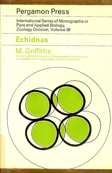 Cover of Echidnas