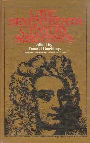 Cover of Late Seventeenth Century Scientists