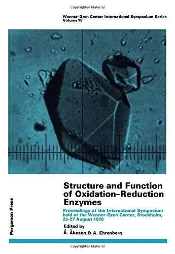 Cover of Structure and function of oxidation-reduction enzymes
