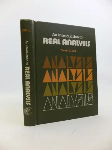 Cover of An introduction to real analysis