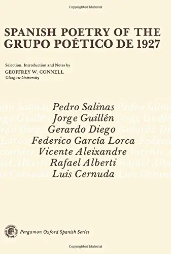 Cover of Spanish Poetry of the Grupo Poetico de 1927