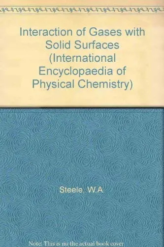 Cover of The interaction of gases with solid surfaces, (The International encyclopedia of physical chemistry and chemical physics. Topic 14