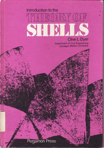 Cover of Introduction to the Theory of Shells