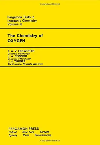Cover of Chemistry of Oxygen