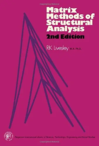 Cover of Matrix Methods of Structural Analysis