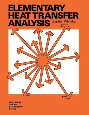 Cover of Elementary Heat Transfer Analysis