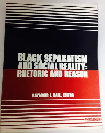 Cover of Black Separatism and Social Reality