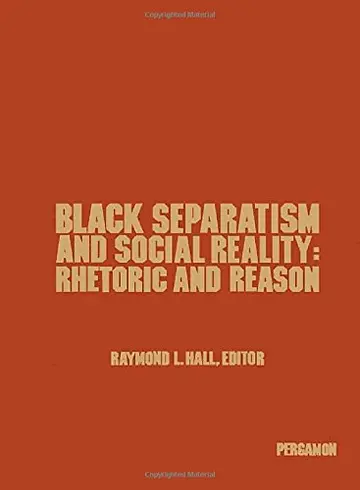 Cover of Black Separatism and Social Reality