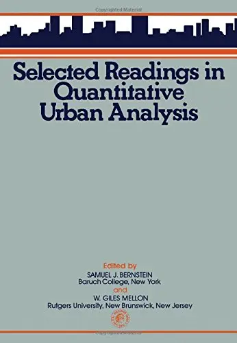 Cover of Selected Readings in Quantitative Urban Analysis