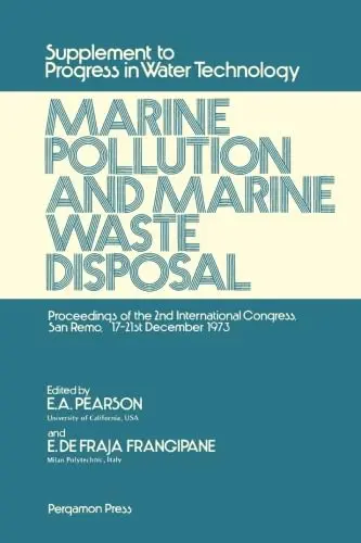 Cover of Marine Pollution and Marine Waste Disposal