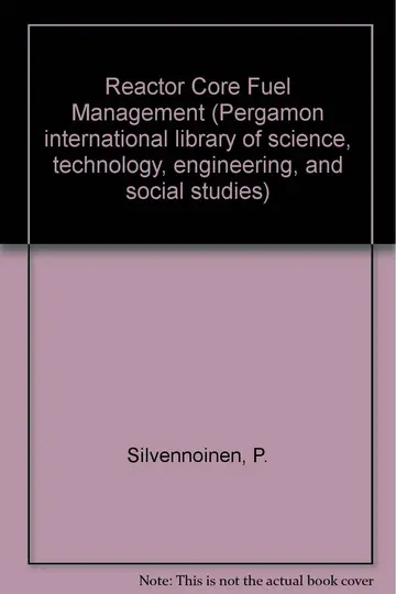 Cover of Reactor Core Fuel Management