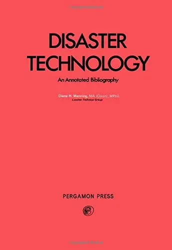 Cover of Disaster Technology
