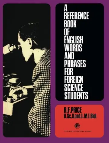 Cover of Reference Book of English Words and Phrases for Foreign Science Students