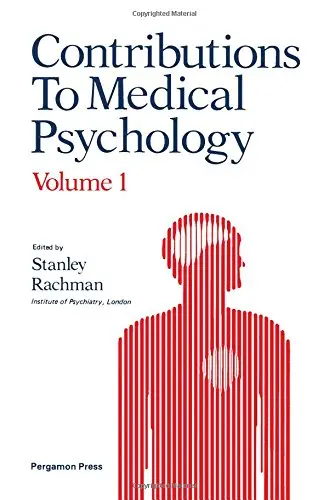 Cover of Contributions to medical psychology