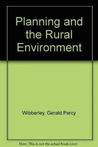Cover of Planning and the Rural Environment